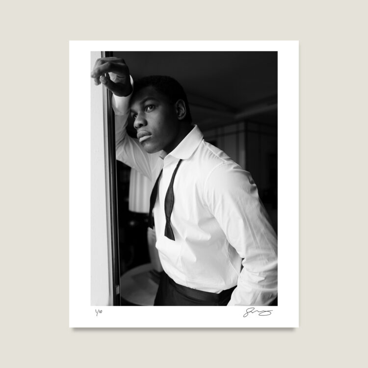john boyega, signed limited edition, photographic prints, gwp ha x cps, greg williams, gwp