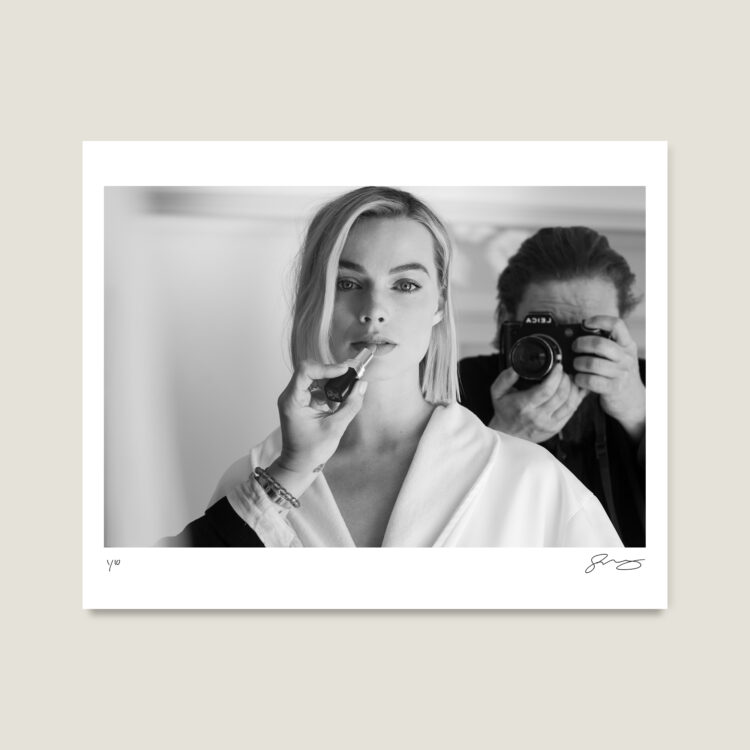 margot robbie, signed limited edition, photographic prints, gwp ha x cps, greg williams, gwp