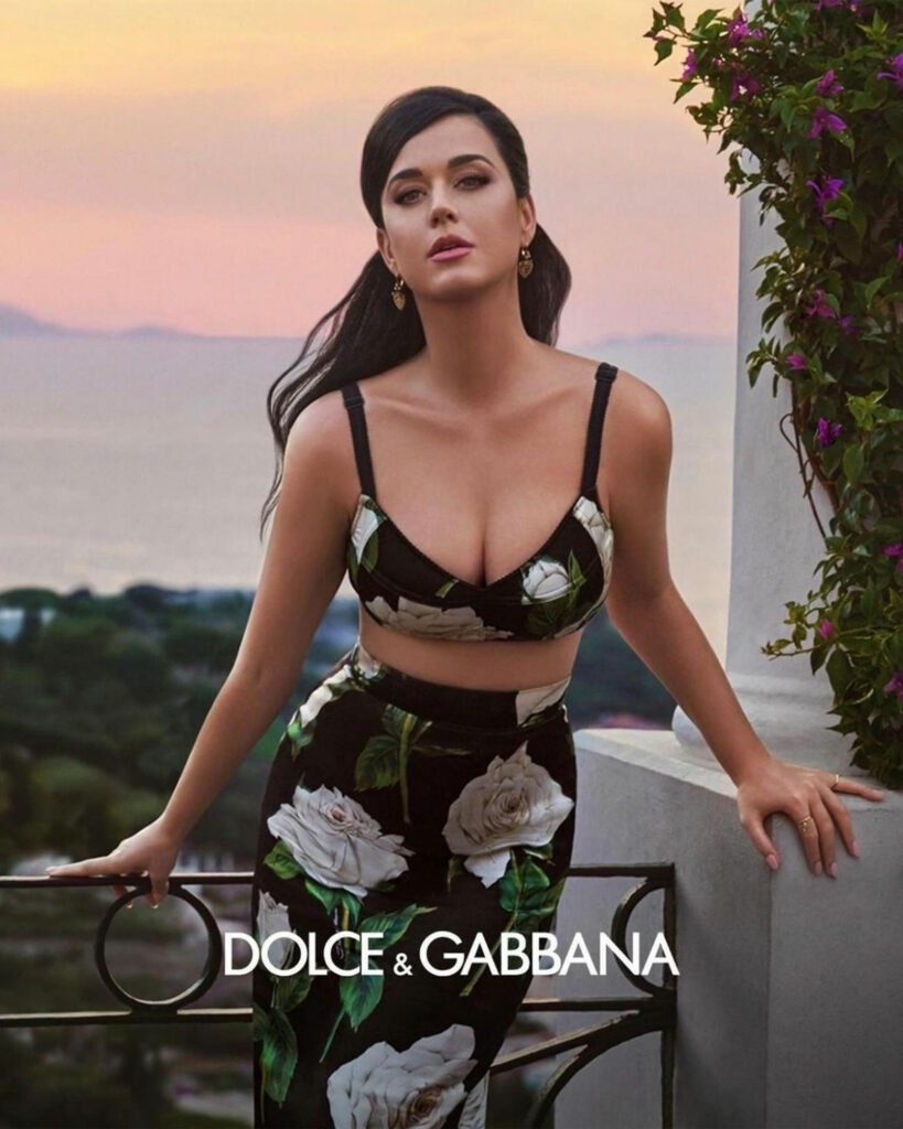 dolche and gabbana, katie perry ad, greg williams, campaigns