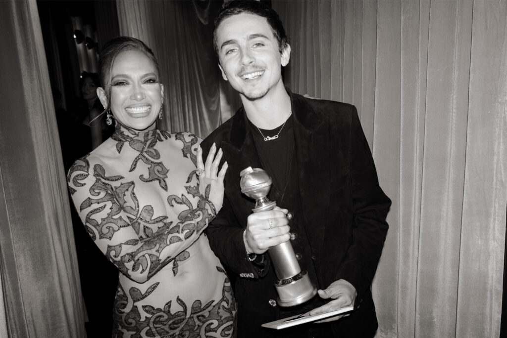 jennifer lopez, timothee chalamet, gongs, gwp