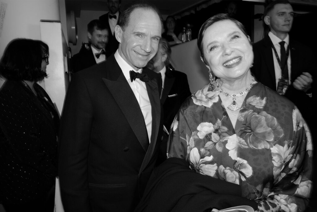 ralph fiennes, isabella rossellini, gongs, gwp